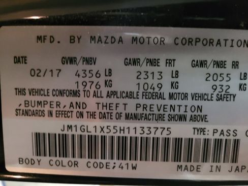 Used 2017 MAZDA MAZDA6 Grand Touring image 33