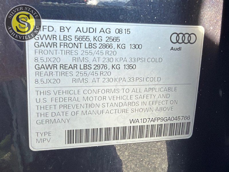 Used 2016 Audi Q5 3.0T Premium Plus AWD/4WD image 29