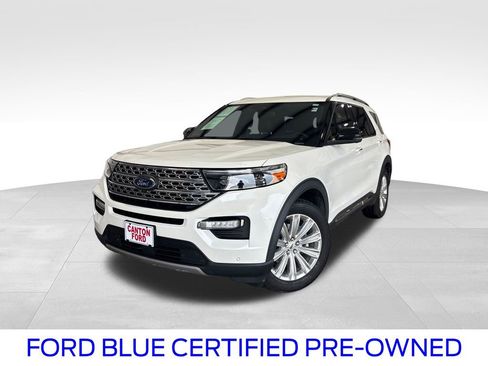 Certified 2020 Ford Explorer Limited w/ Class III Trailer Tow Package RWD image 1