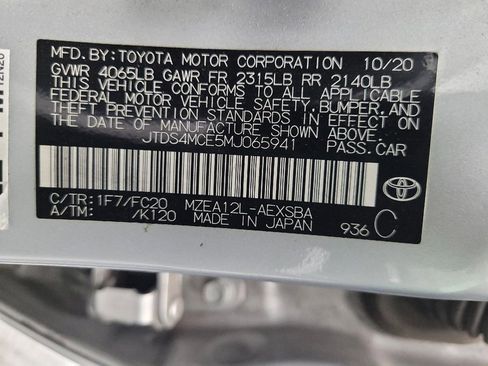 Used 2021 Toyota Corolla SE w/ Carpet Mat Package (TMS) FWD image 33