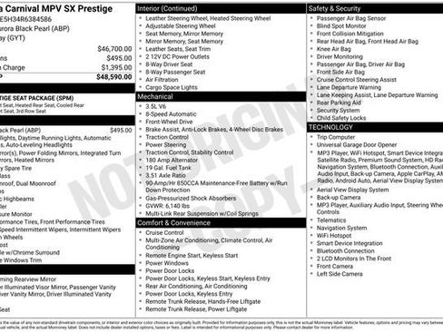 Used 2024 Kia Carnival SX Prestige FWD image 10