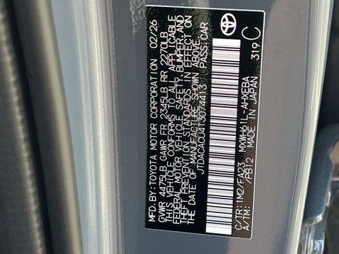 New 2026 Toyota Prius Plug-In Hybrid FWD image 23