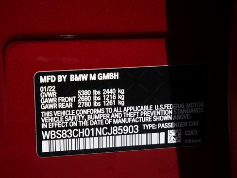 Used 2022 BMW M5 w/ Competition Package image 28