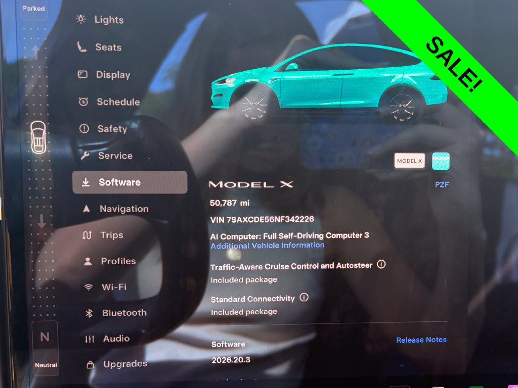 Used 2022 Tesla Model X AWD/4WD image 3