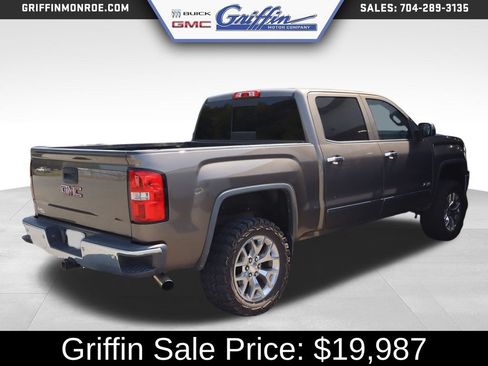 Used 2015 GMC Sierra 1500 SLT w/ SLT Crew Cab Value Package AWD/4WD image 7