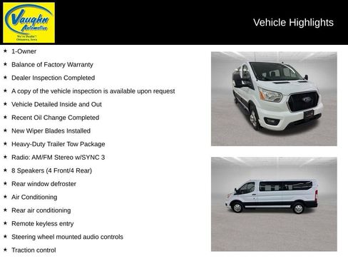 Used 2021 Ford Transit 350 XLT image 2