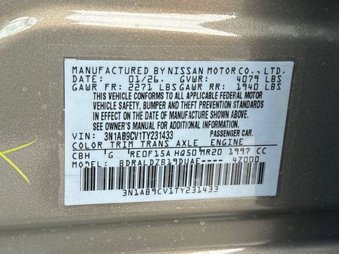 New 2026 Nissan Sentra SV w/ SV Convenience Package FWD image 31