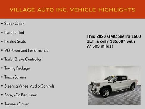 Used 2020 GMC Sierra 1500 SLT w/ SLT Premium Plus Package AWD/4WD image 7