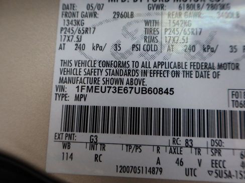 Used 2007 Ford Explorer XLT image 46