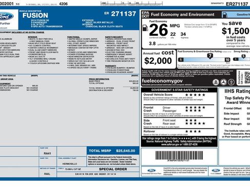 Used 2014 Ford Fusion SE image 32