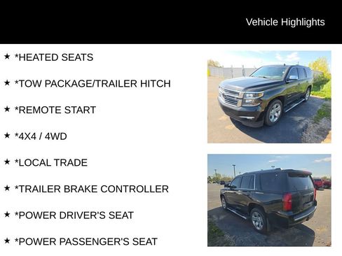 Used 2015 Chevrolet Tahoe LTZ AWD/4WD image 4