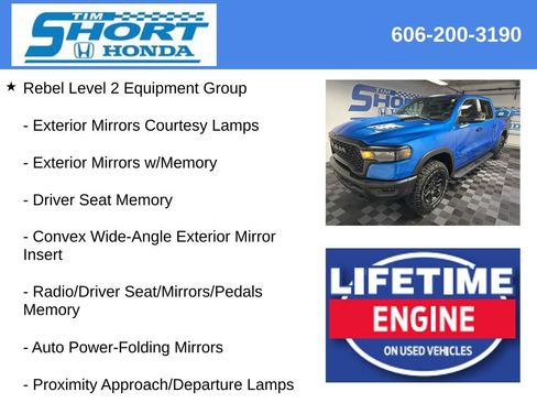 Used 2025 RAM 1500 Rebel w/ Rebel Level 2 Equipment Group AWD/4WD image 17