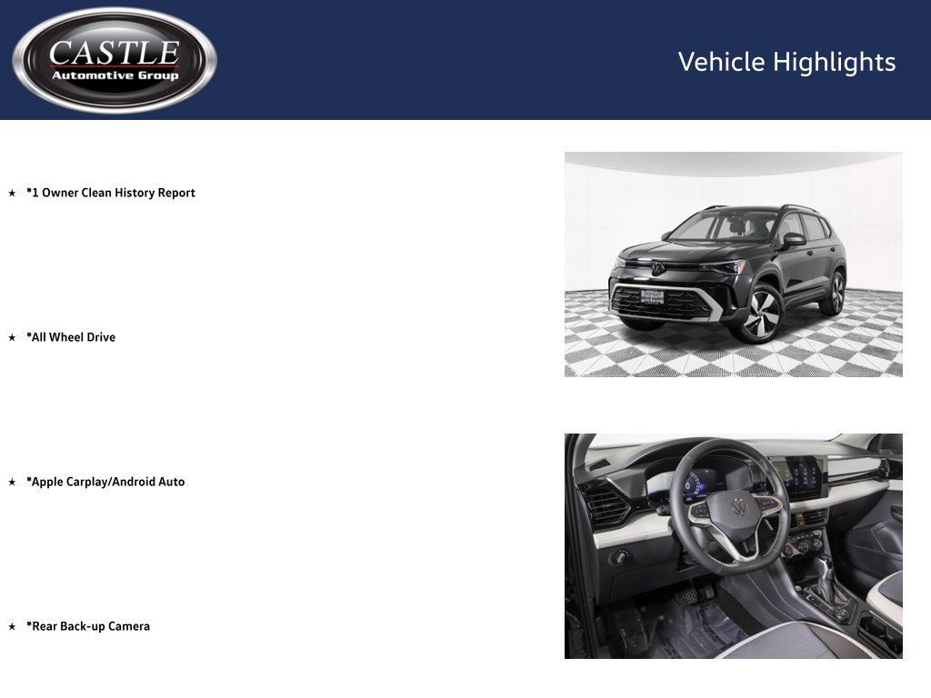 Used 2025 Volkswagen Taos S AWD/4WD image 4