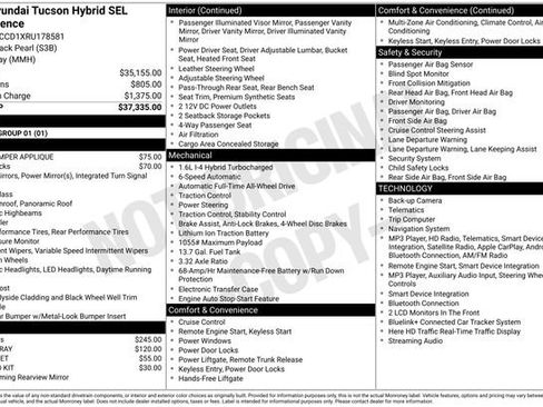 Certified 2024 Hyundai Tucson SEL AWD/4WD image 10
