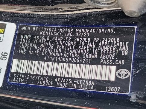 Used 2023 Toyota Camry LE image 33