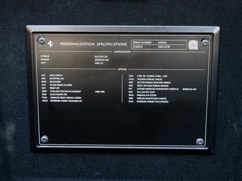 Used 2024 Ferrari 296 GTB RWD image 12