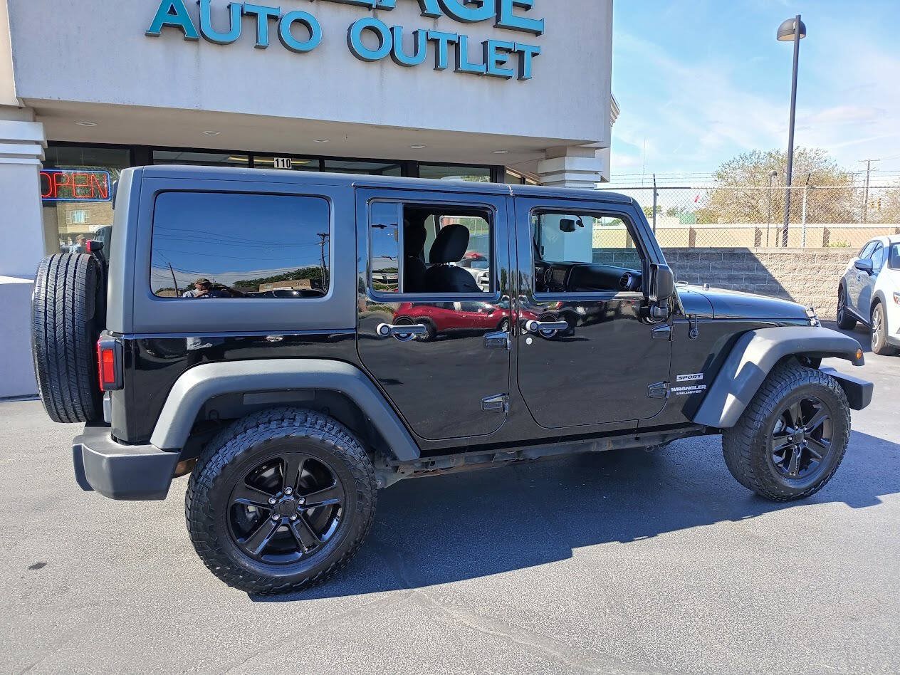 Used 2017 Jeep Wrangler Unlimited Sport w/ Quick Order Package 24S AWD/4WD image 6