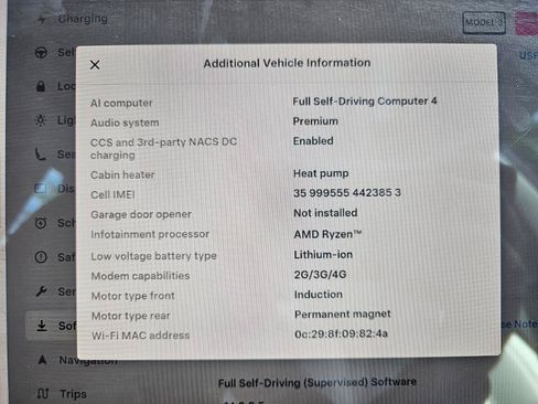 Used 2024 Tesla Model 3 Long Range AWD/4WD image 3
