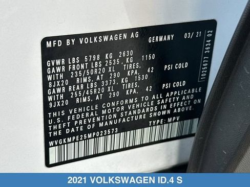 Used 2021 Volkswagen ID.4 Pro S RWD image 31