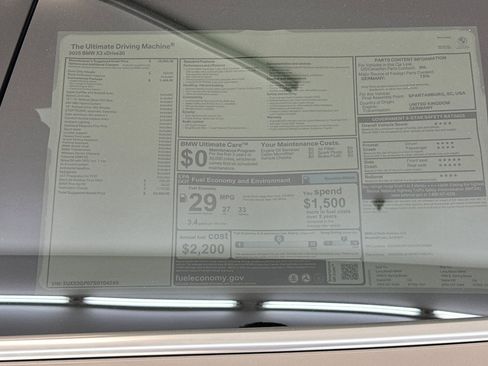 Used 2025 BMW X3 xDrive30i w/ Convenience Package image 30