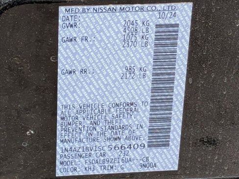 Used 2025 Nissan Leaf S FWD image 16