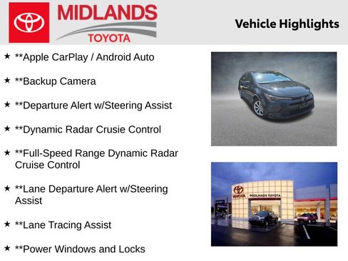 Used 2023 Toyota Corolla LE FWD image 2