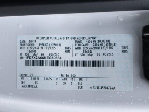 Used 2019 Ford F250 XL w/ STX Appearance Package image 52