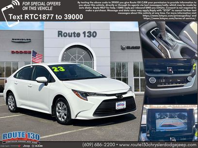 Used 2023 Toyota Corolla LE w/ Carpet Mat Package (TMS)