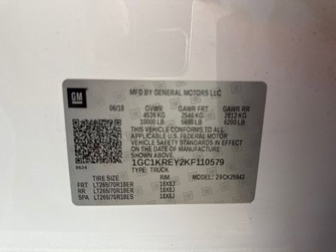 Used 2019 Chevrolet Silverado 2500 W/T w/ WT Convenience Package image 51