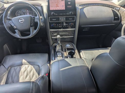 Used 2021 Nissan Armada Platinum w/ Captain's Chairs Package image 2