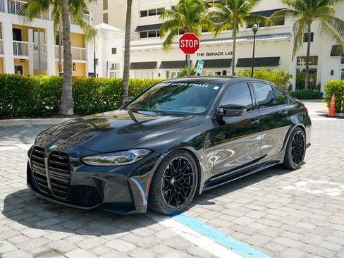 Used 2022 BMW M3 Competition w/ Executive Package AWD/4WD image 2