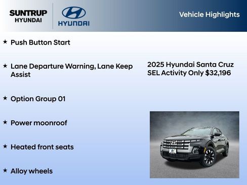 New 2025 Hyundai Santa Cruz SEL image 7