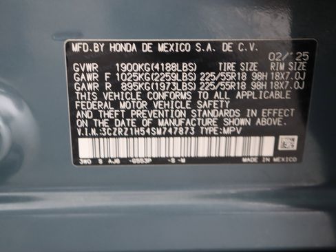 Used 2025 Honda HR-V Sport image 39