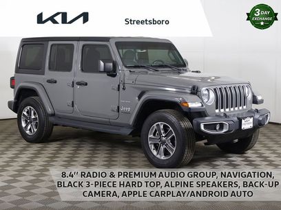 Used 2021 Jeep Wrangler Unlimited Sahara w/ Uconnect 4C Nav & Sound Group
