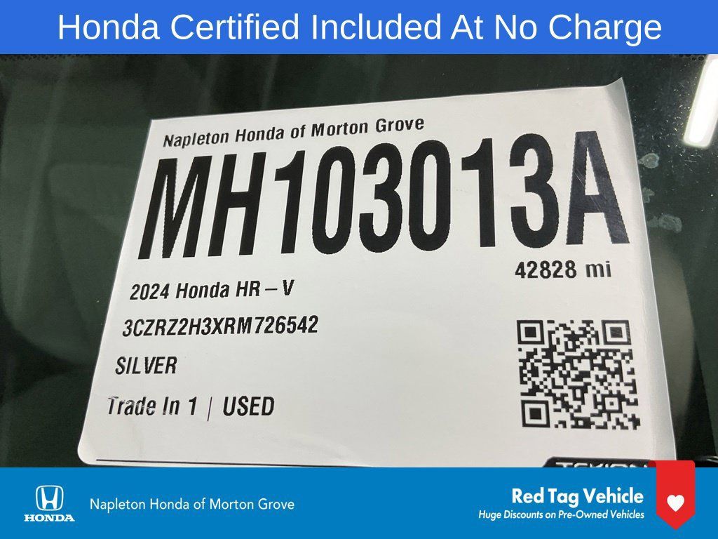 Certified 2024 Honda HR-V LX image 35