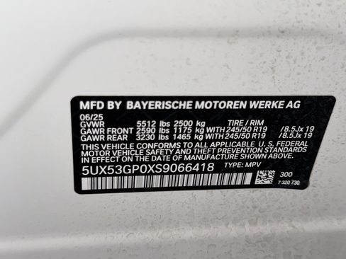 Certified 2025 BMW X3 xDrive30i w/ Premium Package image 38