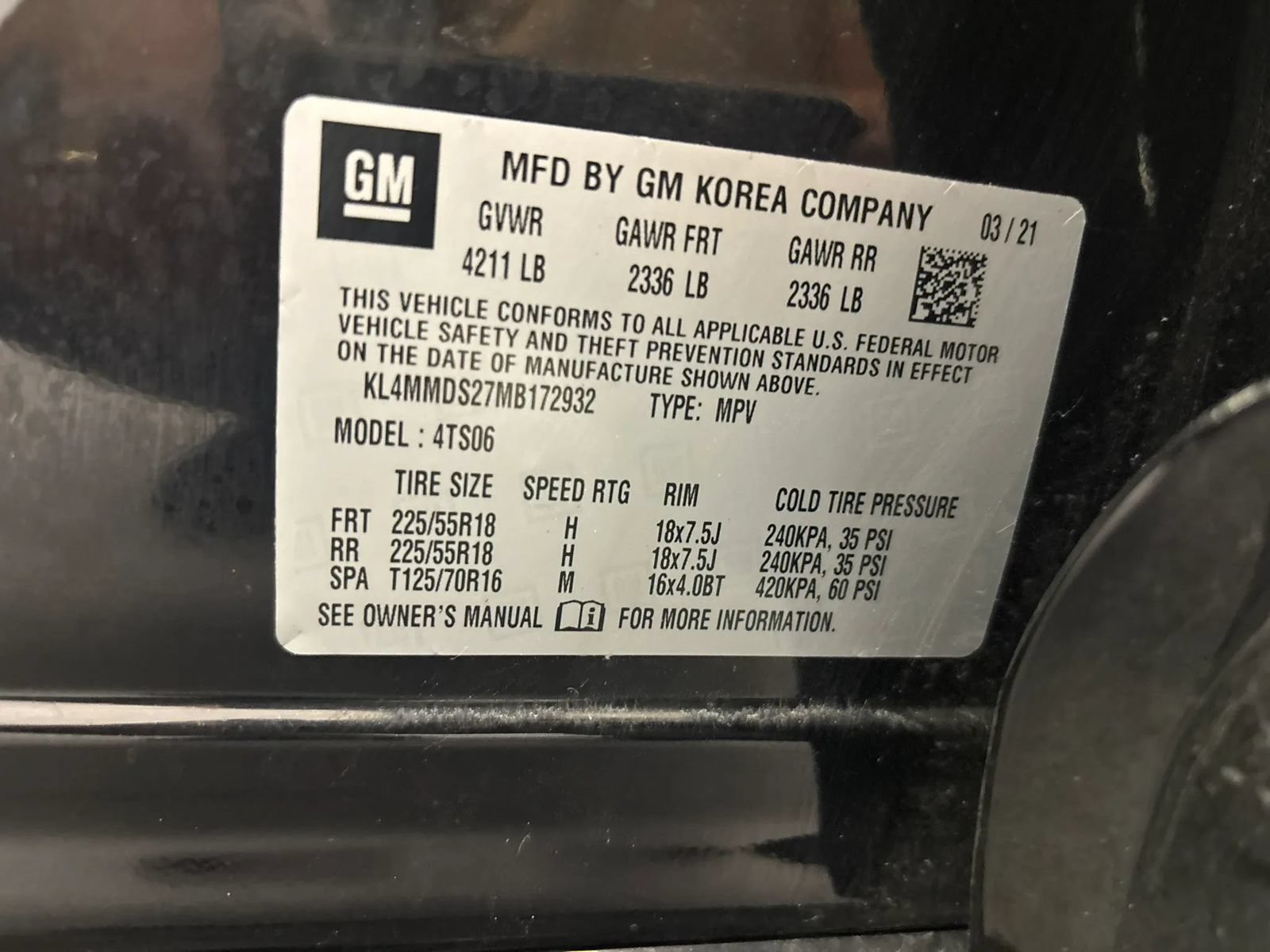 Used 2021 Buick Encore GX Select w/ Sport Touring Package FWD image 59