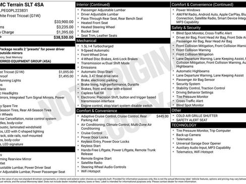 Certified 2023 GMC Terrain SLT FWD image 33