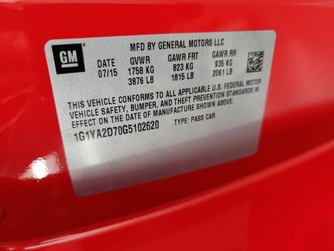 Used 2016 Chevrolet Corvette Stingray Coupe image 54