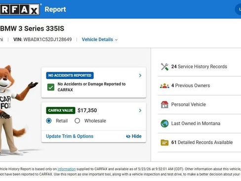 Used 2013 BMW 335is Convertible RWD image 5