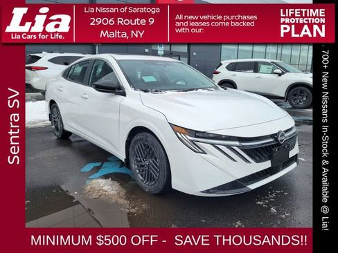 New 2026 Nissan Sentra SV w/ SV Convenience Package FWD image 1