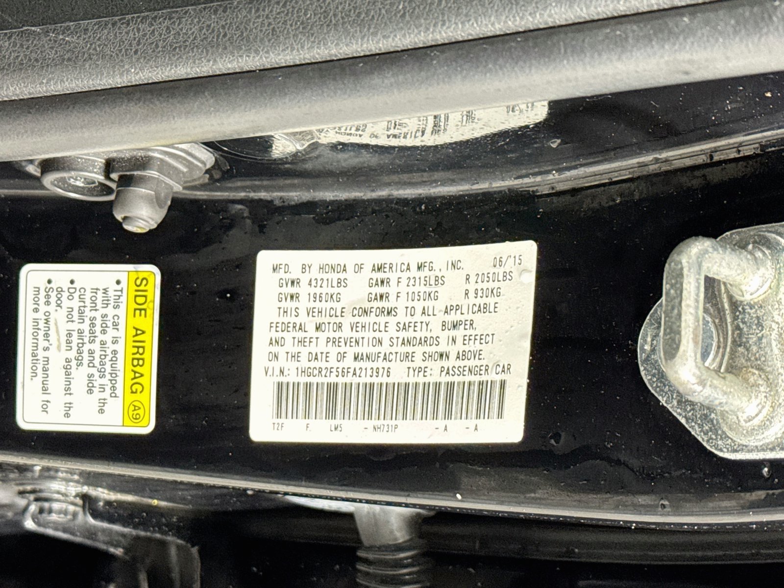 Used 2015 Honda Accord Sport image 29