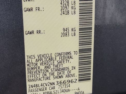 Used 2022 Nissan Altima 2.5 SR image 32