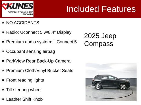 Used 2025 Jeep Compass Latitude image 3