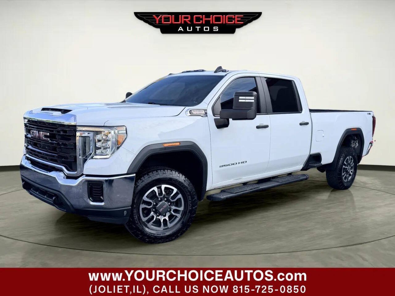 Used 2021 GMC Sierra 3500 4x4 Crew Cab w/ Convenience Package image 1