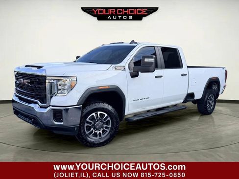Used 2021 GMC Sierra 3500 4x4 Crew Cab w/ Convenience Package image 1