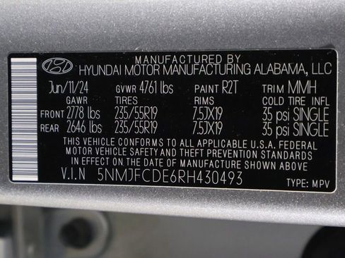 Certified 2024 Hyundai Tucson SEL w/ Convenience Package AWD/4WD image 47