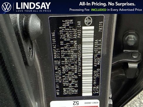 Used 2021 Toyota Camry SE FWD image 26