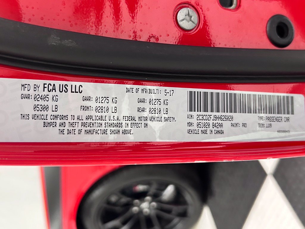 Certified 2017 Dodge Challenger T/A RWD image 22