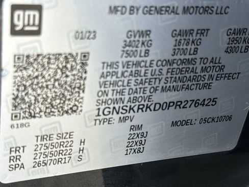 Certified 2023 Chevrolet Tahoe RST w/ Luxury Package image 34